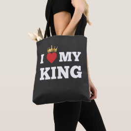 Ich liebe meinen König Tasche
