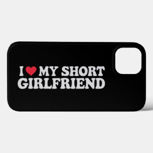 Ich Liebe meinen Kurzen GF Girl Boy Couple Valenti Case-Mate iPhone Hülle