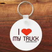 Ich Liebe meinen LKW Schlüsselanhänger (Vorderseite)