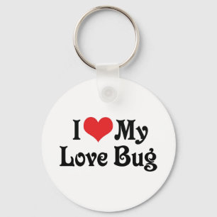 Ich liebe meinen Love Bug Schlüsselanhänger