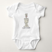 Ich Liebe meinen Mama Halloween Baby Bodysuit Baby Strampler (Vorderseite)
