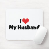 Ich liebe meinen Mann Mousepad (Mit Mouse)