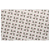 Ich Liebe meinen Miniaturpinscher Stoff (Fat Quarter (45,7 x 55,9 cm))
