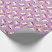 Ich Liebe meinen Mops Geschenkpapier (Ecke)