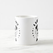 Ich Liebe meinen Mops Kaffeetasse (Mittel)