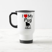 Ich Liebe meinen Mops Reisebecher (Links)