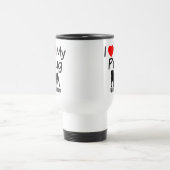 Ich Liebe meinen Mops Reisebecher (Mittel)
