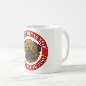 Ich Liebe meinen Mops so viel! Kaffeetasse (VorderseiteRechts)
