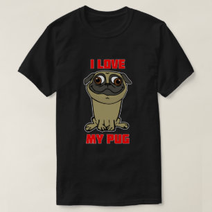 Ich liebe meinen Mops T-Shirt