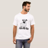 Ich Liebe meinen Mops! T-Shirt (Vorne ganz)