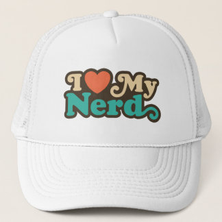 Ich Liebe meinen Nerd Truckerkappe