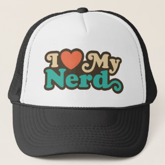 Ich Liebe meinen Nerd Truckerkappe