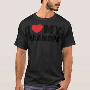 Ich liebe meinen Opa Ich liebe meine Übung cool T-Shirt