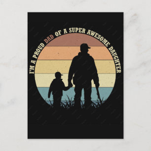 Ich liebe meinen Papa, gedruckt für den Vater Feiertagspostkarte