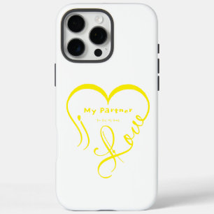 Ich liebe meinen Partner - Du bist mein Zuhause Wu iPhone 16 Pro Max Hülle