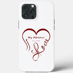 Ich liebe meinen Partner - Du bist mein Zuhause Wu Case-Mate iPhone Hülle