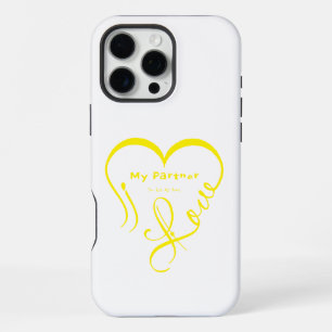 Ich liebe meinen Partner - Du bist mein Zuhause Wu iPhone 16 Pro Max Hülle
