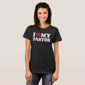 Ich Liebe meinen Pastor T-Shirt (Vorne ganz)