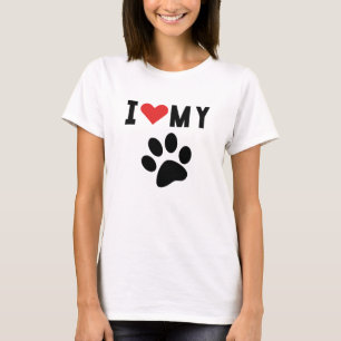 Ich Liebe meinen phantastischen Katzenhund T-Shirt