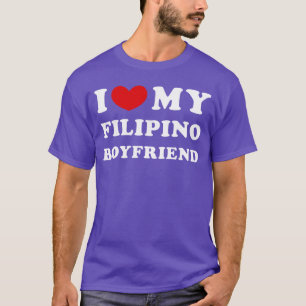 Ich liebe meinen philippinischen Freund, meinen ph T-Shirt