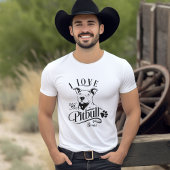 Ich Liebe meinen Pitbull-T - Shirt individuell anp