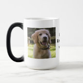 Ich Liebe meinen Rettungshund | Name und Foto des Verwandlungstasse (Links)