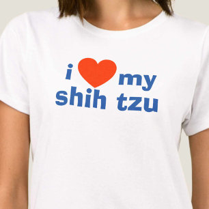 Ich Liebe meinen schicken Tzu Tank