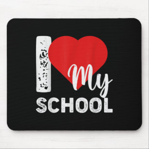 Ich liebe meinen Schullehrer Schüler erster Tag zu Mousepad