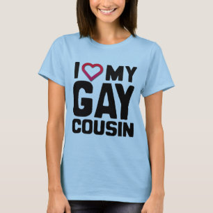 ICH LIEBE MEINEN SCHWULEN COUSIN -.png T-Shirt