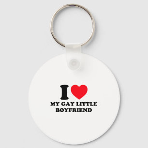 Ich liebe meinen schwulen kleinen Freund lustiger  Schlüsselanhänger