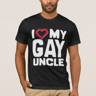 ICH LIEBE MEINEN SCHWULEN ONKEL - -.png T-Shirt