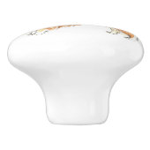 Ich Liebe meinen Sheltie Keramikknauf (Seitenansicht)