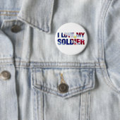 Ich Liebe meinen Soldaten-Army-Button Button (Beispiel)