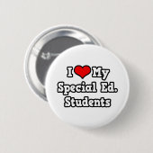 Ich Liebe meinen Sonderersatz. Schüler Button (Vorne & Hinten)