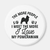 Ich Liebe meinen Spitz Magnet (Vorne)