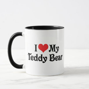 Ich Liebe meinen Teddybär Tasse