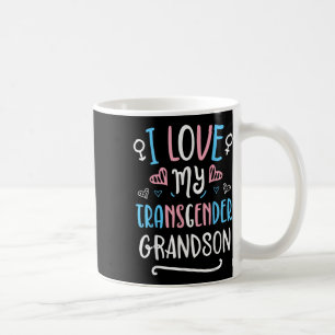 Ich liebe meinen transgender Enkel Lgbt Trans Stol Kaffeetasse