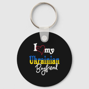 Ich liebe meinen ukrainischen Freund passendes Ges Schlüsselanhänger