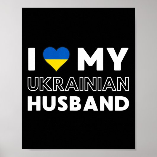 Ich liebe meinen ukrainischen Husky Poster (Vorne)
