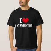 Ich liebe meinen Valentinstag T-Shirt (Vorderseite)