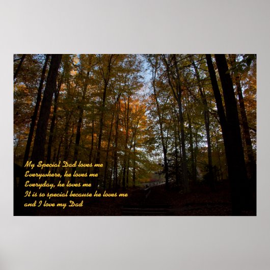 Ich Liebe meinen Vater Poster (Vorne)