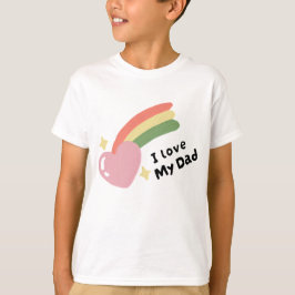 Ich Liebe meinen Vater T-Shirt