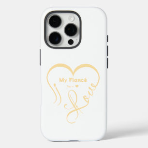 Ich liebe meinen Verlobten • Du = ♥ 🫳🏻💍 iPhone 16 Pro Hülle