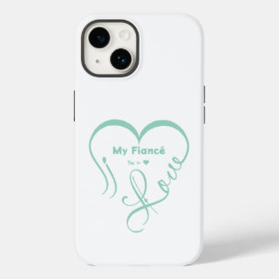 Ich liebe meinen Verlobten • Du = ♥ 🫳🏻💍 Case-Mate iPhone 14 Hülle