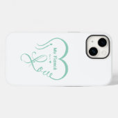 Ich liebe meinen Verlobten • Du = ♥ 🫳🏻💍 Case-Mate iPhone Hülle (Rückseite (Horizontal))