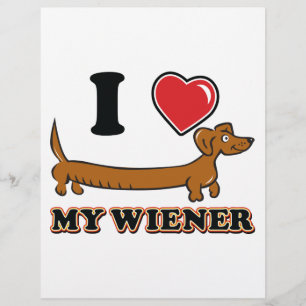 ICH-LIEBE-MEINEN-WEINER FLYER