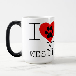 ICH LIEBE MEINEN WESTIE VERWANDLUNGSTASSE