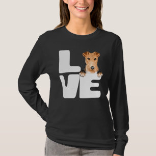 Ich Liebe meinen Wire Fox Terrier Dog T-Shirt