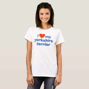 Ich liebe meinen Yorkshire Terrier T-Shirt