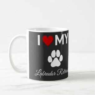 Ich Liebe meines Labrador Retriever-Hundes Kaffeetasse